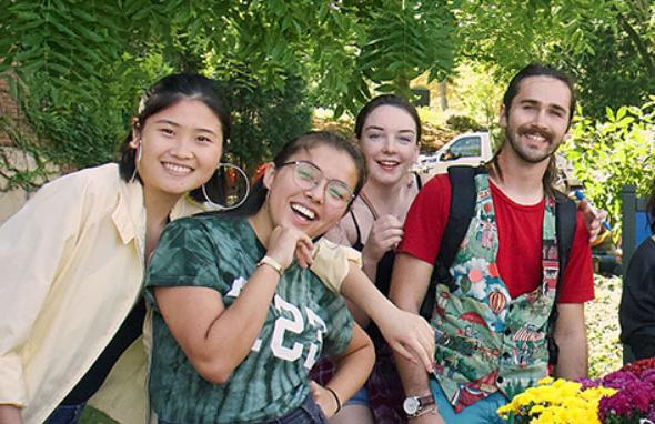 Photo of a group of students